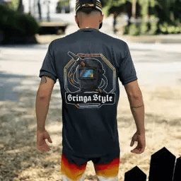 Produto Camiseta Gringa Style & Oudopanda - Premium Edição Soldador